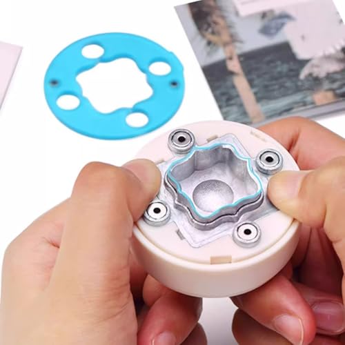 Perforadora de papel manual para solucionar bordes imperfectos en tarjetas 7