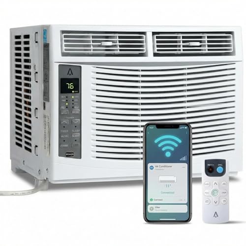 MERXENG 6,000 BTU WiFi Window AC