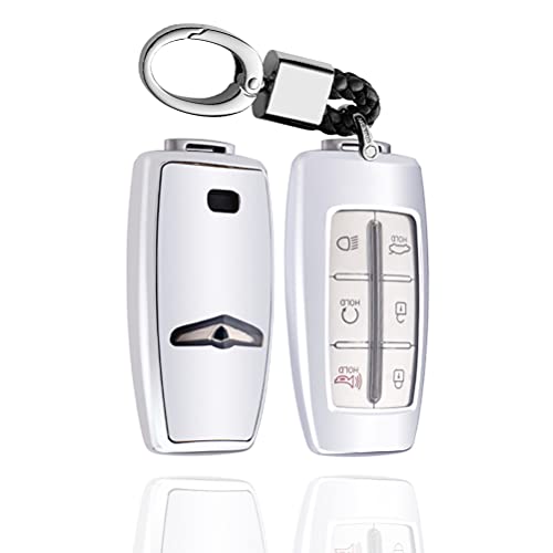 Coque clé Hyundai Genesis G80 étui argenté idéal pour vos déplacements quotidiens