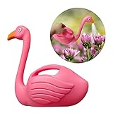 DYBITTS Pflanzengießkanne, Flamingo-Gießkanne, Neuheit, Gießkanne für den Innenbereich, dekorative und funktionale Gießkanne, 0,4 Gallonen