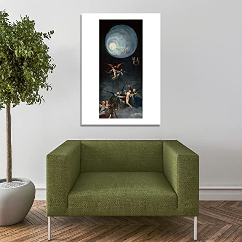 Impression Archival Mat Hieronymus Bosch The Moon affiche d'art medium - 7