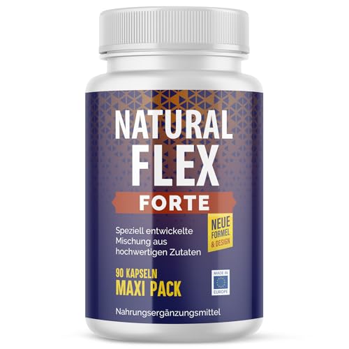 Natural Flex Forte Kapseln | für Frau und Mann | 90 Kapseln pro Dose 1x
