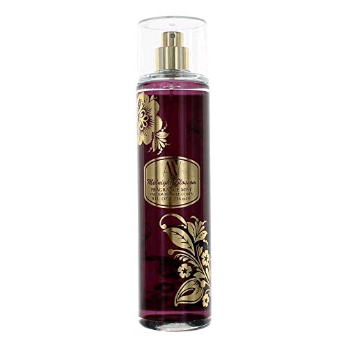 AV MIDNIGHT BLOSSOM by Adrienne Vittadini BODY MIST 8 OZ