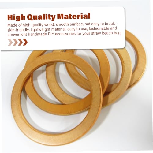 Asas de madera para bolsos: repara y personaliza tus mochilas con aros naturales 5