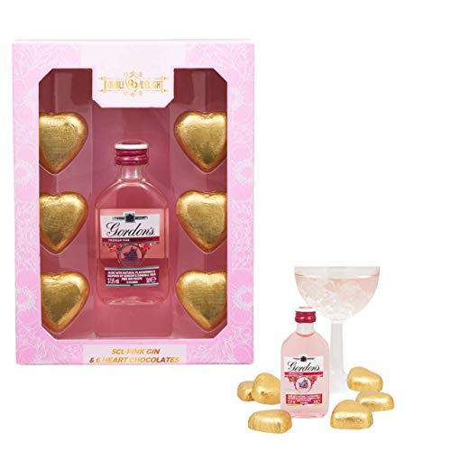 Christmas Pink Gin and Chocolates Gifts