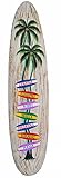 hawaii schildkröten projekt Länge: 100cm Surfboard Wegweiser 100cm Dekoration zum Aufhängen Surfbrett Hawaii Inseln