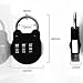 Small mini Coded Lock, Combination Lock for Locker 3 Digit Outdoor Waterproof Padlock for Fence, Toolbox, Gate, Case, Hasp Storage, Backpack, Luggage Suitcase, Schoolbag, Cabinet, Drawer, Gym, 2 Pack