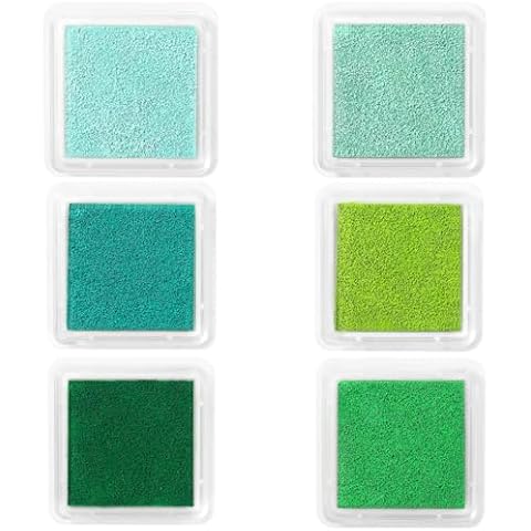 EIHI Tampons encreurs verts 6 pièces Cover