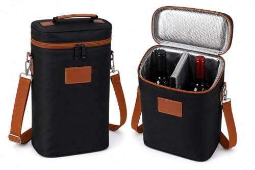 Bolsa Térmica Porta Vinho Wine Bag 2 Garrafas
