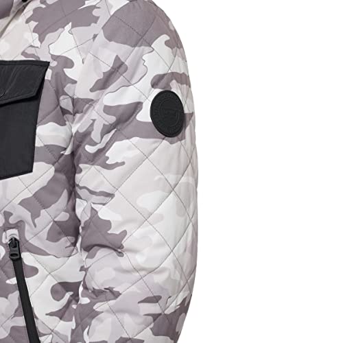 Image of LEVI'S Men's Levi's Men's Diamond Quilted Sherpa Lined Bomber Jacket