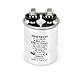 43-100509-42 -Rheem OEM Round Replacement Dual Run Capacitor 7.5 + 5 UF/MFD 370 Volt