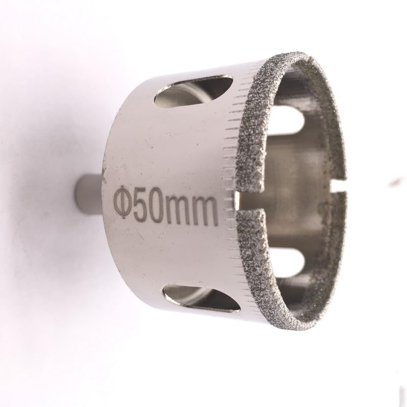 50mm Coated Glass Hole Saw Drill Bits for Tile Marble