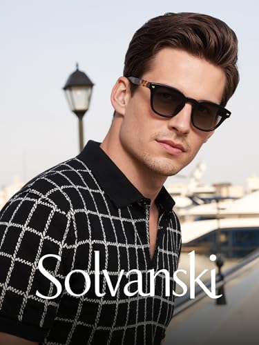 Round Polarized Sunglasses Men Womens UV400 Protection Acetate Retro Classic Driving Sun Glasses2