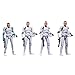 STAR WARS 3.75 Inch Action Figure 4-Pack | Phase I Clone Troopers