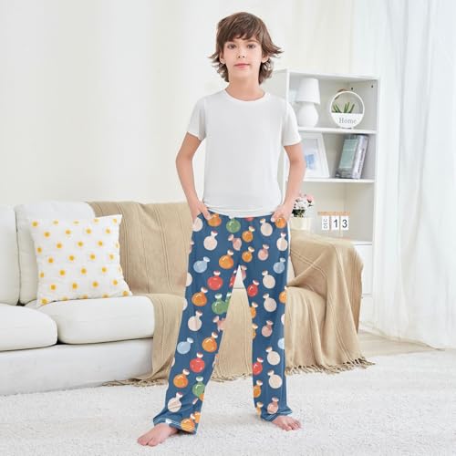 Boys' Pants Bowling Ball Colorful Long Bottoms Jogger Pants Elastic Waist Trousers with Pockets S-XL3
