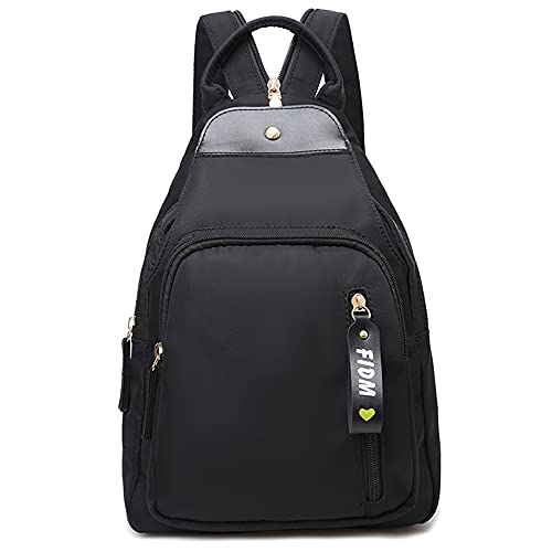 zhongningyifeng Backpack for Women Small, Mini Nylon Travel Backpack Purse, Shoulder Bag Cute Lightweight for Ladies
