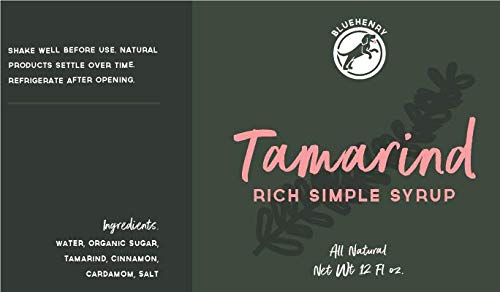 Tamarind Rich Simple Syrup - 12oz