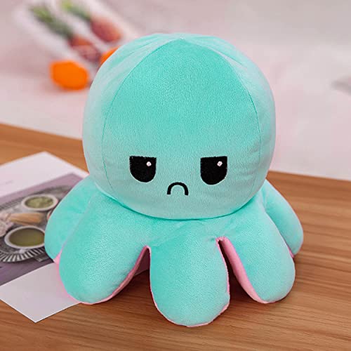 MIKOO Oktopus Plüsch Wenden,Octopus Plüschtier XXL,40CM Wende Oktopus,Stimmungs Oktopus Kuscheltier,XXL Oktopus… – Bild 6