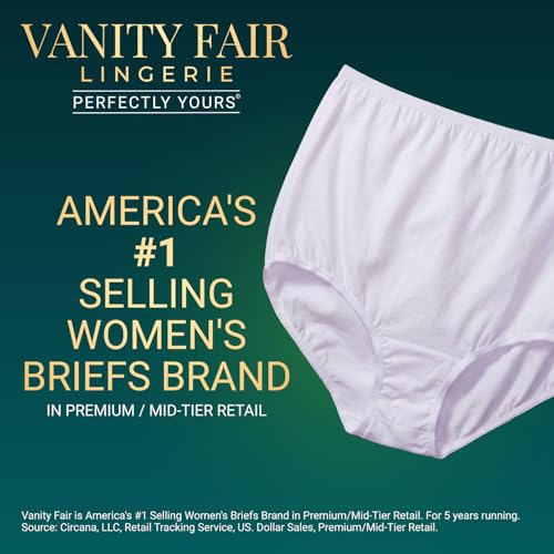 Image of Vanity Fair Women's Perfectly Yours Classic Cotton Brief Panty 15319
