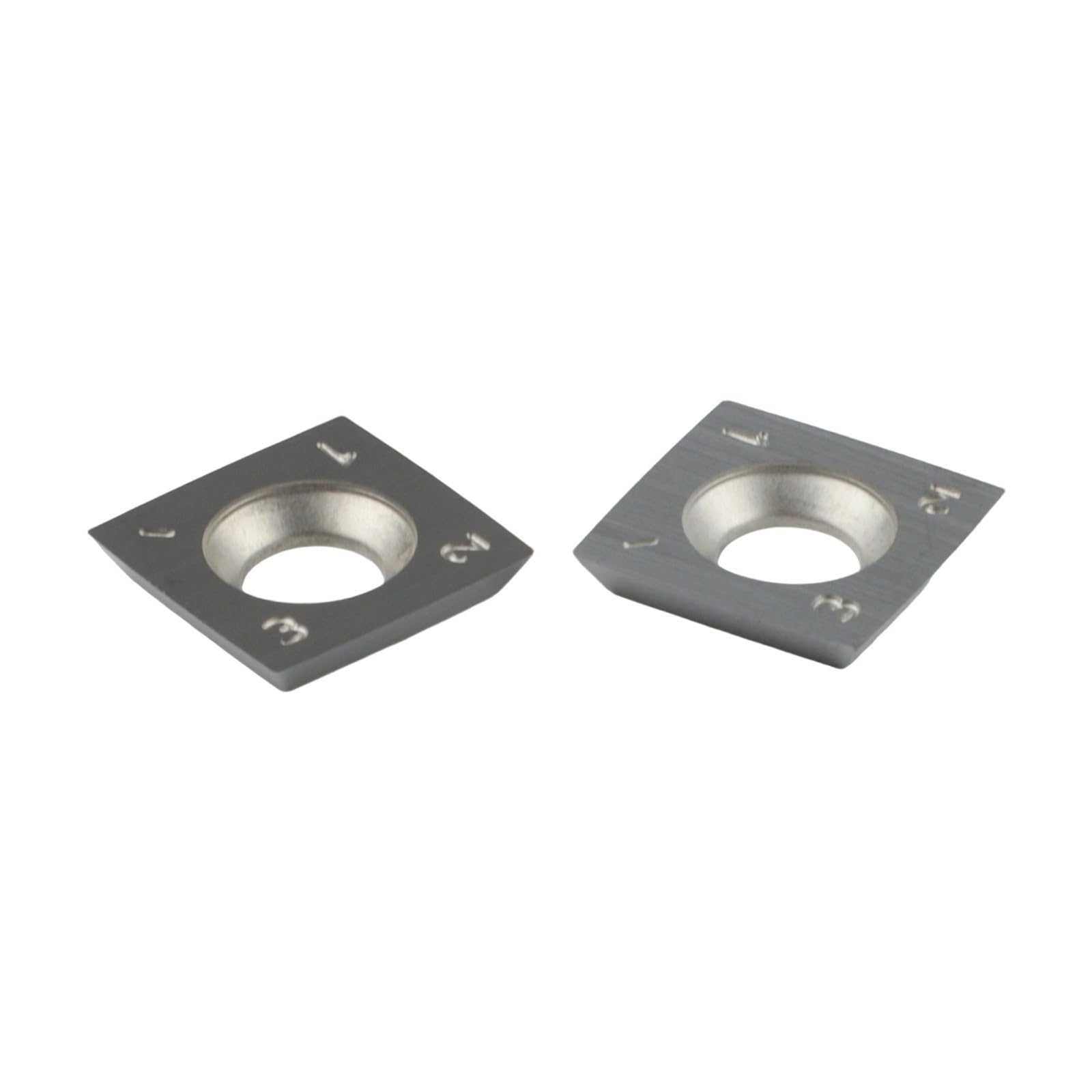 10 insertos cuadrados de carburo de 4 bordes de 15 x 15 x 2,5 mm para cabezales de cepilladora de madera, cuchillas de repuesto duraderas para torneado de torno y trabajo CNC