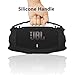 JCHPINE Silicone Cover Case for JBL Xtreme 4 Portable Bluetooth Speaker, Protective Skin Holder for JBL Xtreme 4 Portable Bluetooth Speaker Accessories (Only Case) (Black)