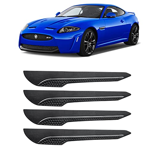Image of AOSIS-Car Bumper Protector /Bumper Guard for Jaguar XK with Single Chrome Stripe (4-Pcs)