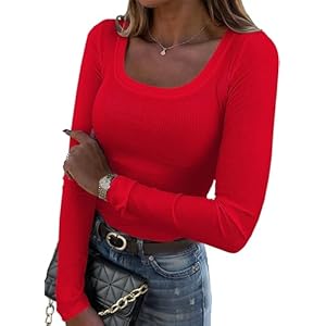 Zeagoo Women’s Long Sleeve Sc...