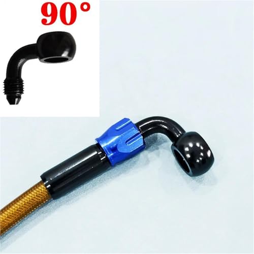 Tuyau d'embrayage hydraulique moto 900mm anti-dilatation pour maître-cylindre 10mm