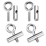 Vimmvid 8 Stück Kederstopper 8mm Set, kederschiene zubehör, Geeignet für 8-10mm Schienen Passend für Gartenmarkise Carport Markisenverkleidung Gärten Balkone Terrassen