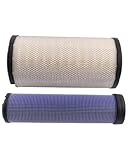 FridayParts Air Filter Element 600-185-3100 600-185-3200 Compatible for Komatsu PC200-7 PC200-8