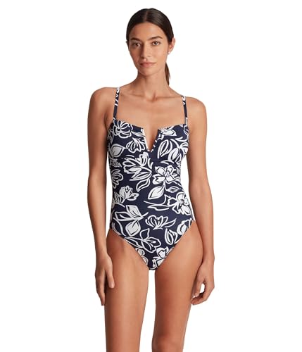 Lauren Ralph Lauren Women's Allora Floral U Wire One-Piece