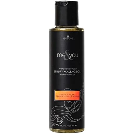Me & You Massage Oil | Lemon, Ginger, Orange, Vanilla & Sugar...