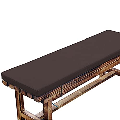 Cuscino impermeabile per panca da esterno per dondolo da 23 posti, 120 x 40 cm, cuscino per sedia lungo perfetto per il relax in giardino e in cortile