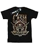 Johnny Cash Men's Guns to Town T-Shirt Large Black #1