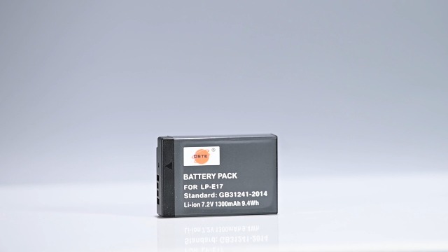 DSTE LP-E17 Akku & Ladegerät Set - Doppel-Ladegerät Mit USB-C Für Canon Kameras