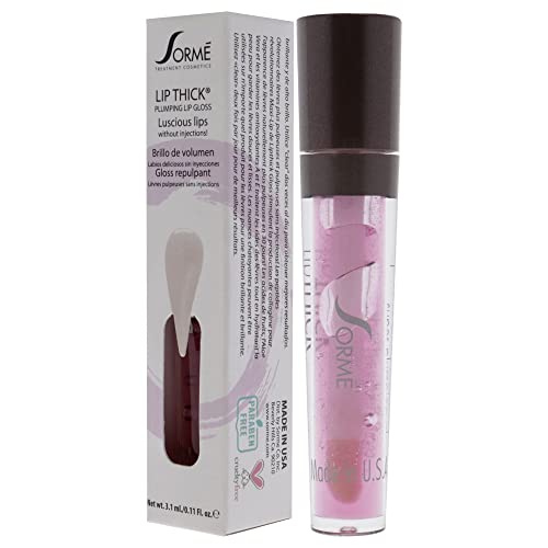 Sorme Cosmetics Lip Thick Plumping Lip Gloss - Clear For Women 0.11 oz Lip Gloss - Image 4