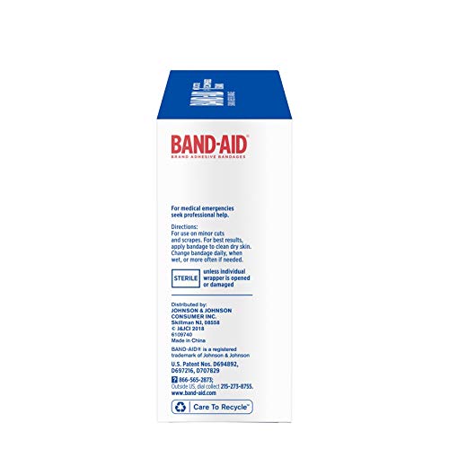 Image of Band-Aid Flexible Fabric Adhesive Bandages 3 /4 inch X 3 inch 100 Ct