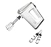 KRUPS Handmixer 3 Mix 9000 GN9001 (500W, stufenlose Geschwindigkeiten mit langsamem Start + Turbo- & Auswurftaste, ergonomischer Griff des Mixers, Schneebesen & Knethaken aus Edelstahl) Weiß