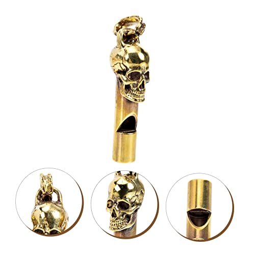 Silbato Toddmomy vintage calavera de cobre para deportes miniatura 4