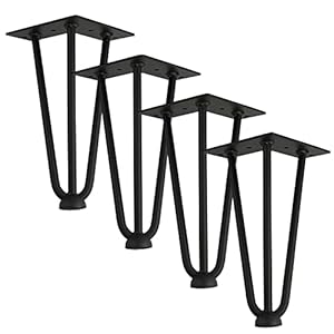 Qrity HXX-HX-201 Haarnadel Möbelfüße Set 4