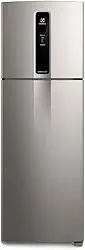 Geladeira Electrolux Frost Free Duplex Efficient com AutoSense cor Inox Look 390L (IF43S) 127V