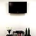 DATA COMM Electronics 50-3331-WH-KIT Flat Panel TV Cord Organizer Kit, Wall Cable Pass Through, Hides Low Voltage Wires Behind Mounted TV, Includes 2 Mounting Brackets, Up/Down Cable Plate, White