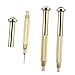 FOMIYES 3pcs Nail Drilling Drill Professional Nail File Nails Drill Bits Acrylic Nail Tools Nail Carbide Cylinder Bit Finger Nail Drill Nail Piercing Drills Dangle Piercing Tool Automatic