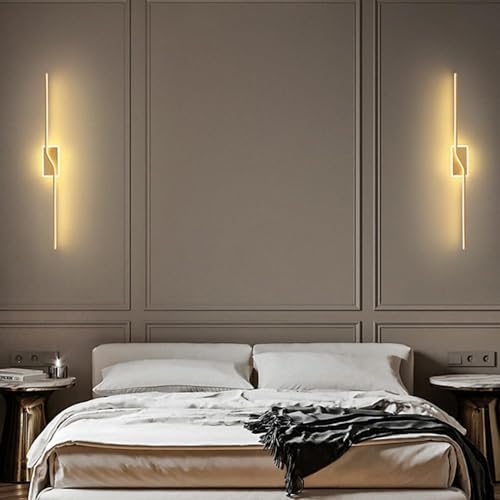 Lámpara de pared interior LED lineal Chaner LWX moderna 7