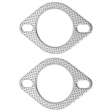 Briny River 2Pcs Automotive Auspuff Dichtung 2069224J00 Kompatibel mit Infiniti Kompatibel mit Nissan 350z