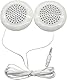 Lautsprecher für Kissen, DIY Stereo Zweikanaliger Dual Lautsprecher 3,5 mm HiFi Minilautsprecher, Tragbarer CD Kissenlautsprecher für Telefon, MP3, MP4, CD-Player, Handy, Kompatibel mit Audiogeräten