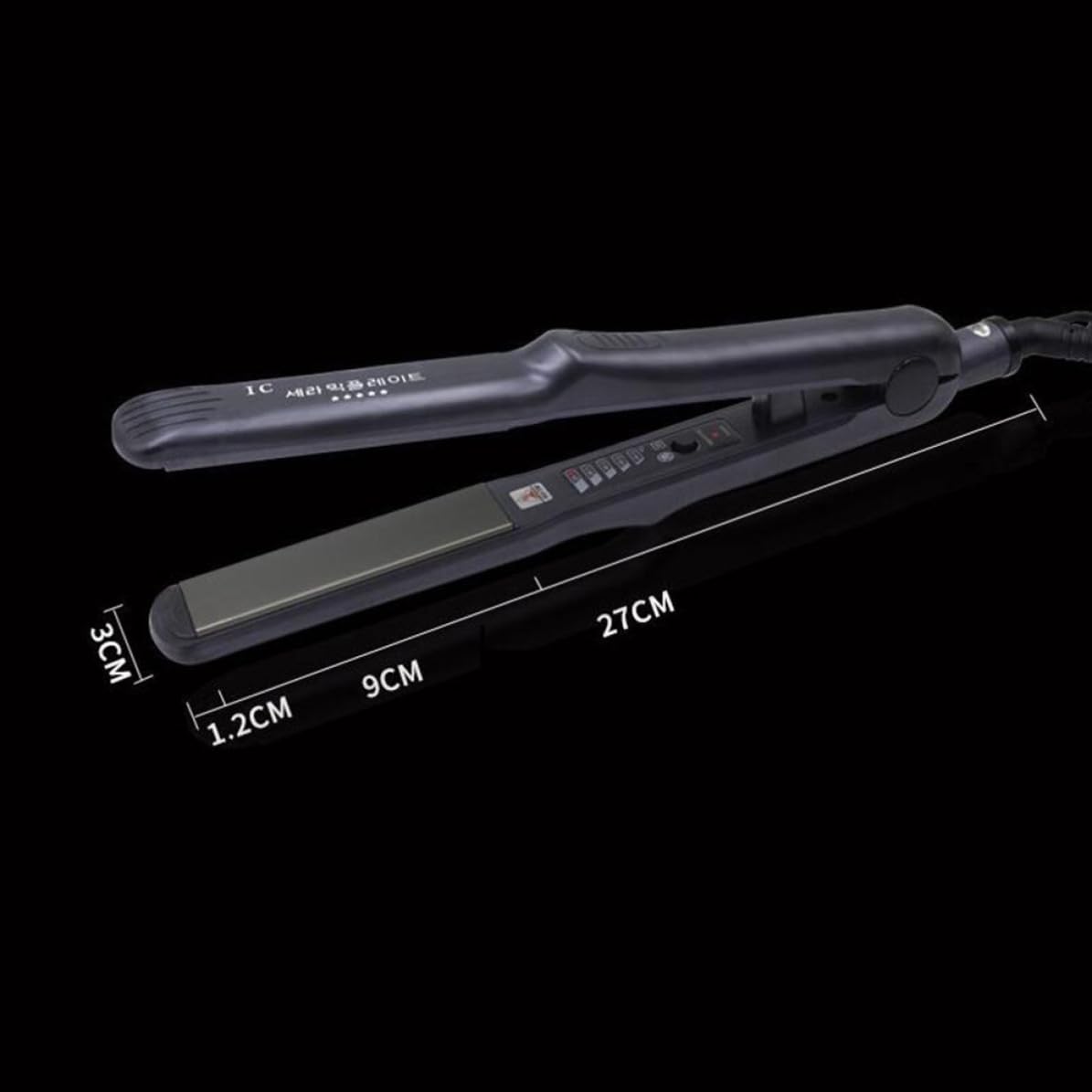 Elektrischer Haarglätter mit Glättungsfunktion für Salon und Zuhause