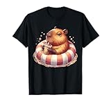 Photo Gallery carino capybara bubble tea boba tea maglietta Photo Gallery carino capybara bubble tea boba tea maglietta