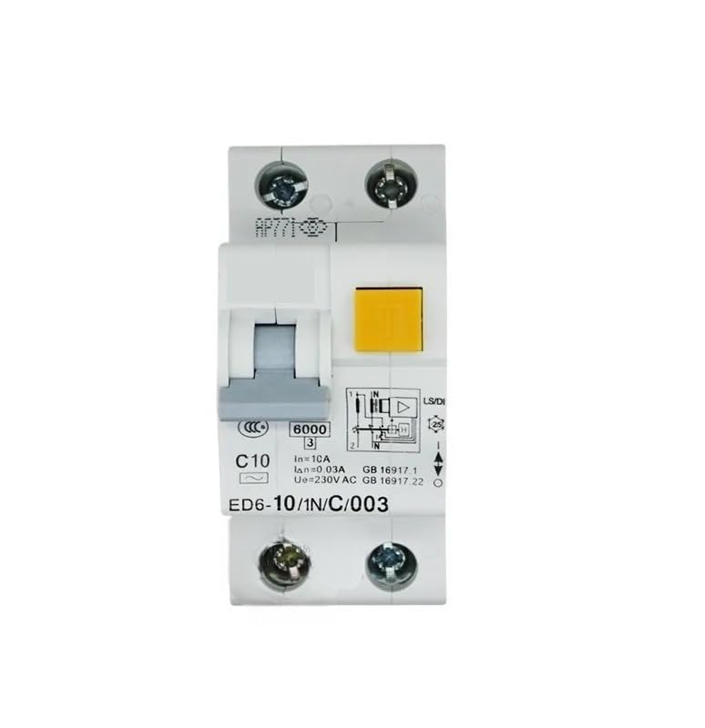 Disyuntor de Fugas ED6-10/1N/C/003 automático para evitar cortes de luz y proteger la cocina moderna