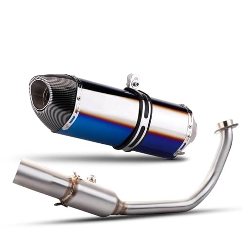 Sistema de escape de fibra de carbono para motocicleta Forza 300 y NSS 300